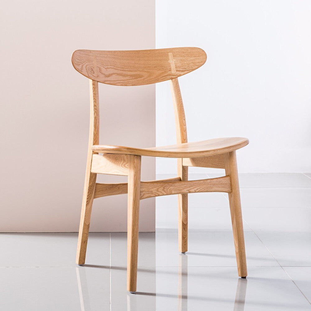 Icon by Design - Astrid Solid Oak Dining Chair