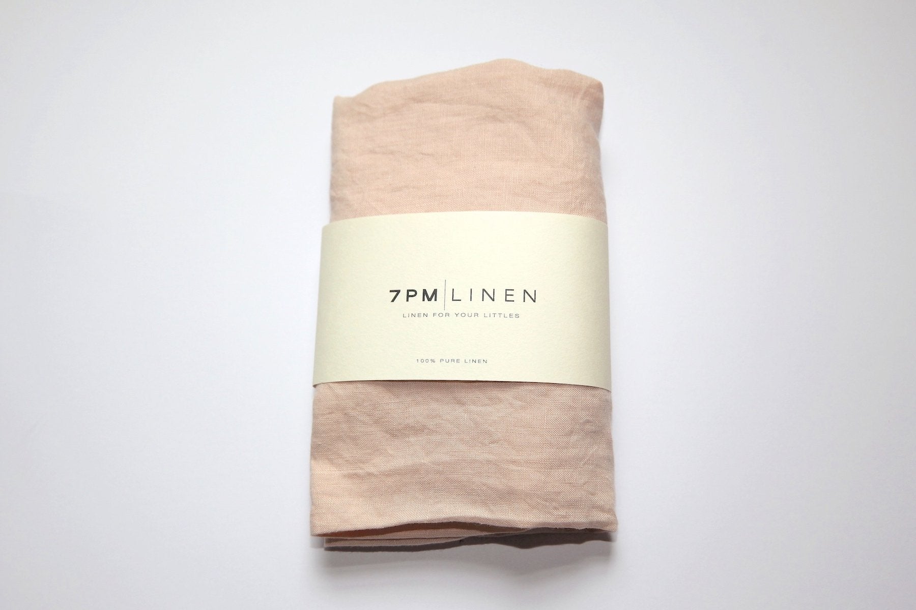 Thirty Three South Linen Basket Fitted Sheet Peony