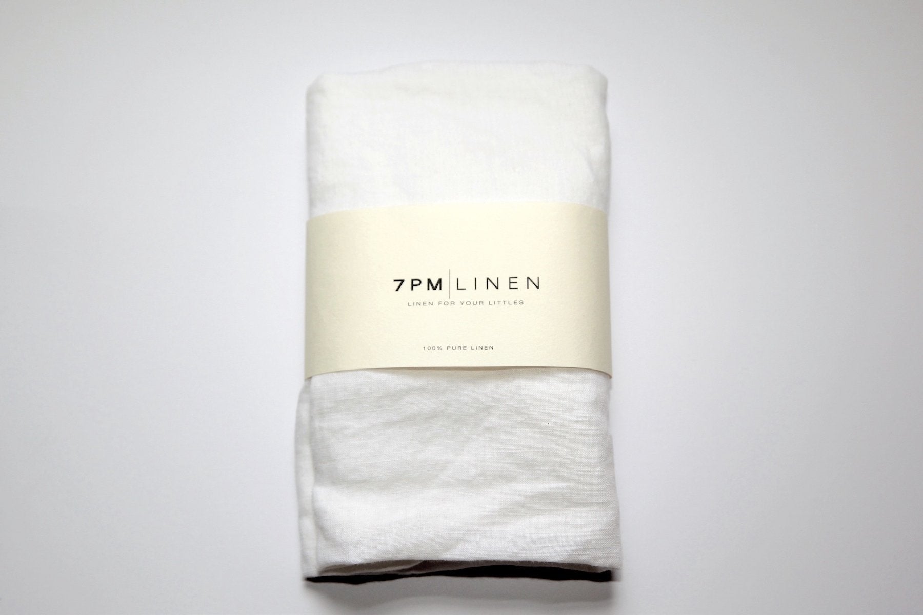 Basket Fitted Sheet - White