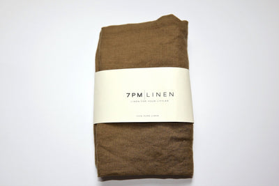 Basket Fitted Sheet - Olive