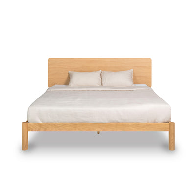 Icon by Design - Olivia Rounded Bed Frame - Oak