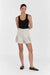 INGRID NATURAL LINEN CARGO SHORT
