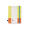Bound Notebook A5 Dot Grid Yellow and Orange