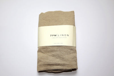 Basket Fitted Sheet - Natural